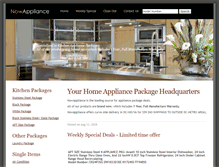 Tablet Screenshot of nowappliance.com